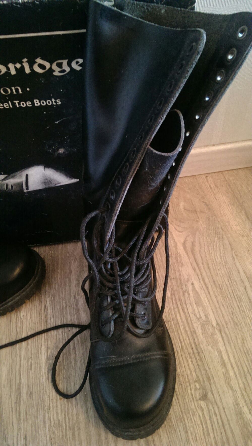 Bottes Gothic style Knightsbridge Chaussures