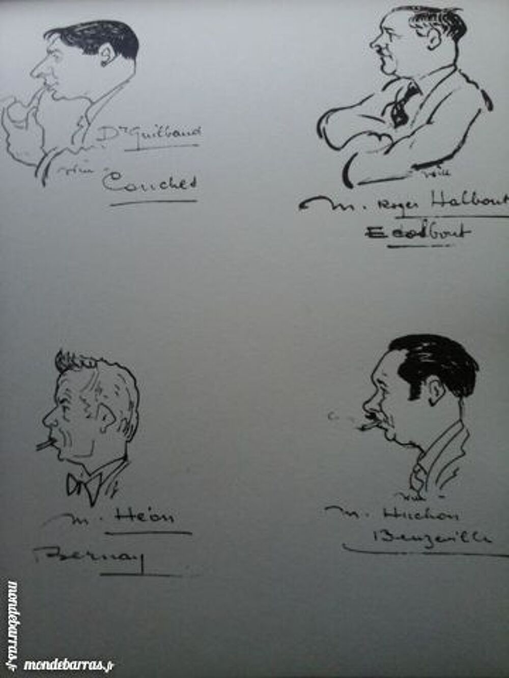 CARICATURES anc; CONS. GENER. DE L EURE PAR WILL Livres et BD