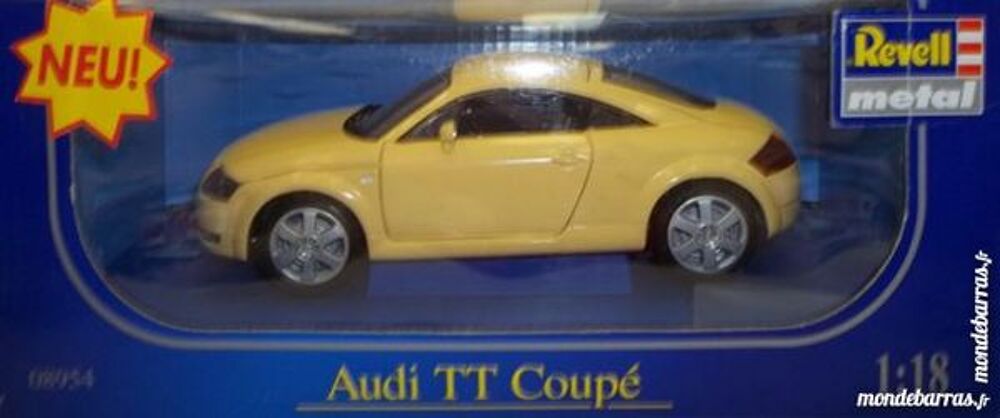 Audi TT Coup&eacute; 1998 Jaune 1/18 Revell Neuf Boite Jeux / jouets