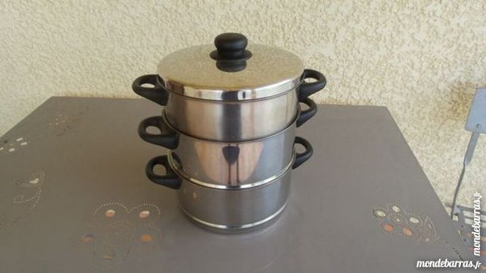 CUIT VAPEUR OU COUSCOUSSIER EN INOX Electroménager