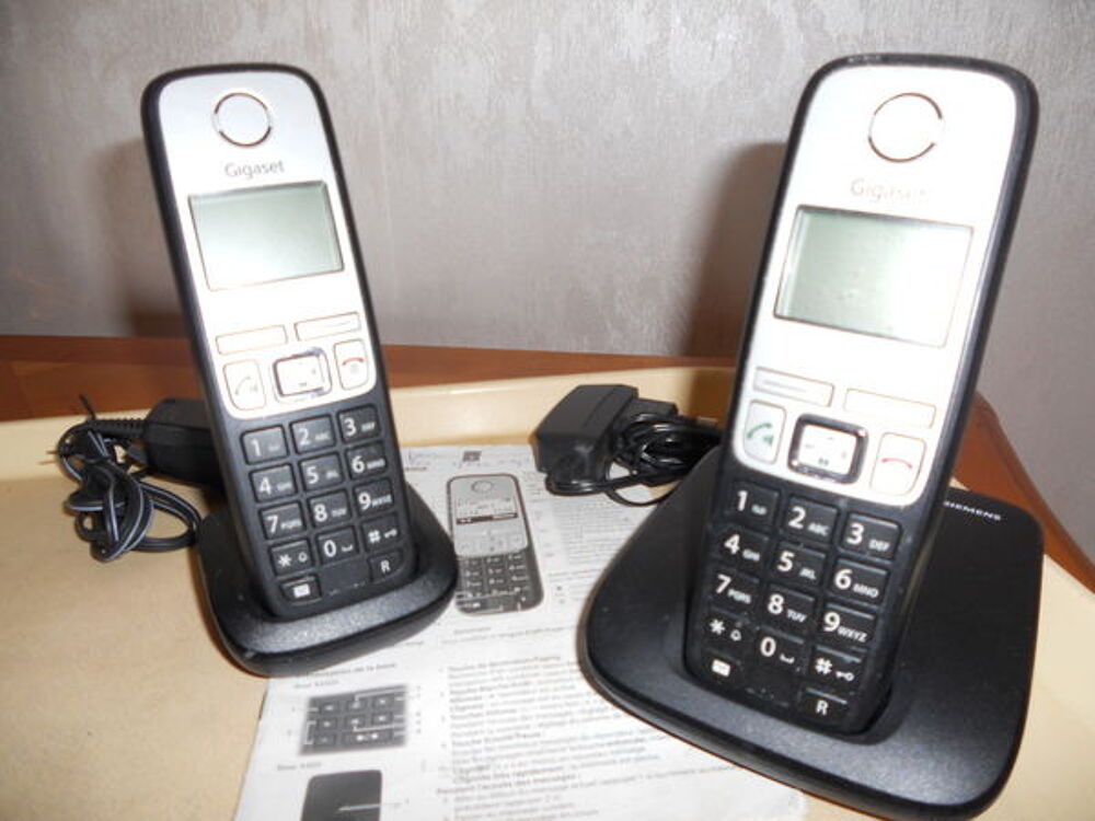 TELEPHONE DUO PARFAIT ETAT SAGEM A 400 Tlphones et tablettes