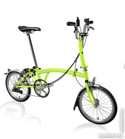 Vlo pliant pliable brompton m6l 2013 800 Pessac (33)