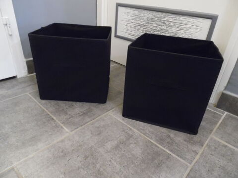 paniers en tissu, noir, NEUFS 3 Abbeville (80)