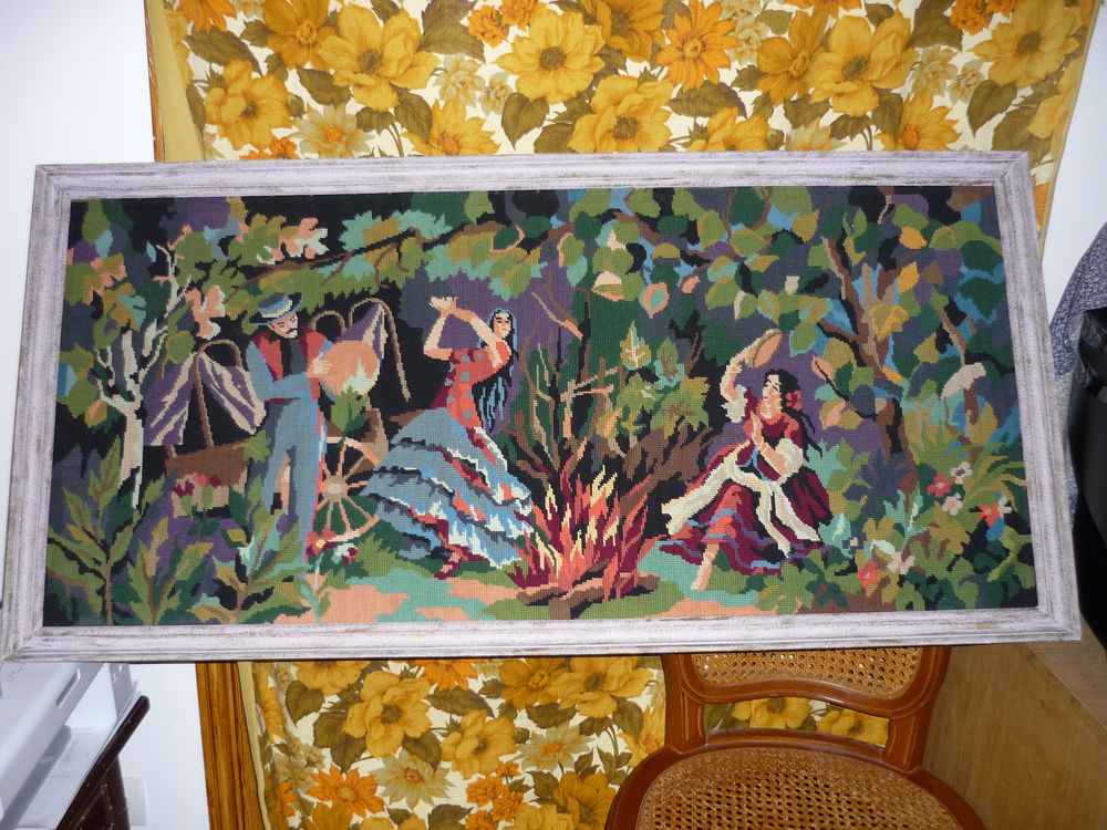 grande tapisserie faite main Décoration