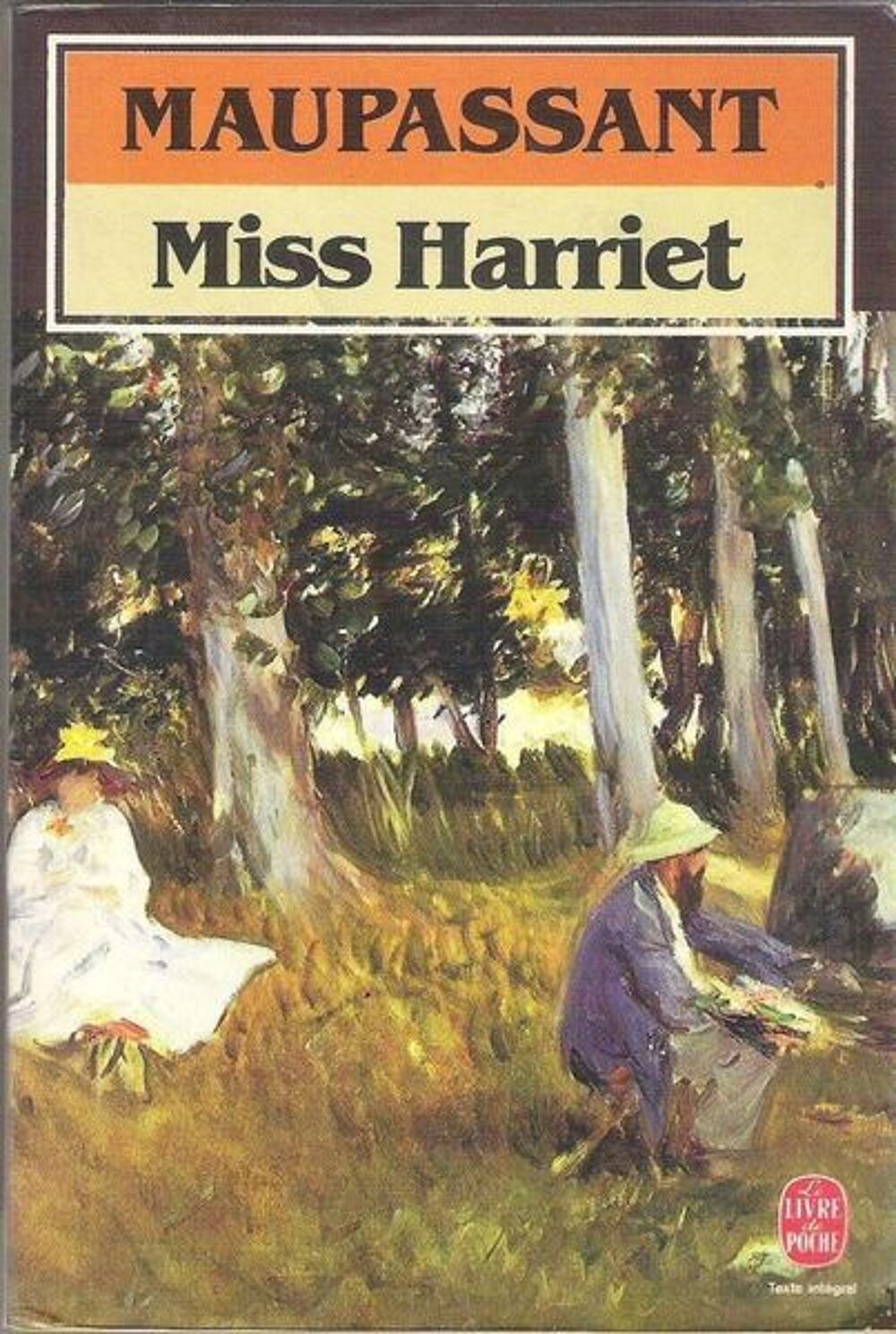 Miss Harriet (Guy de Maupassant) Livres et BD