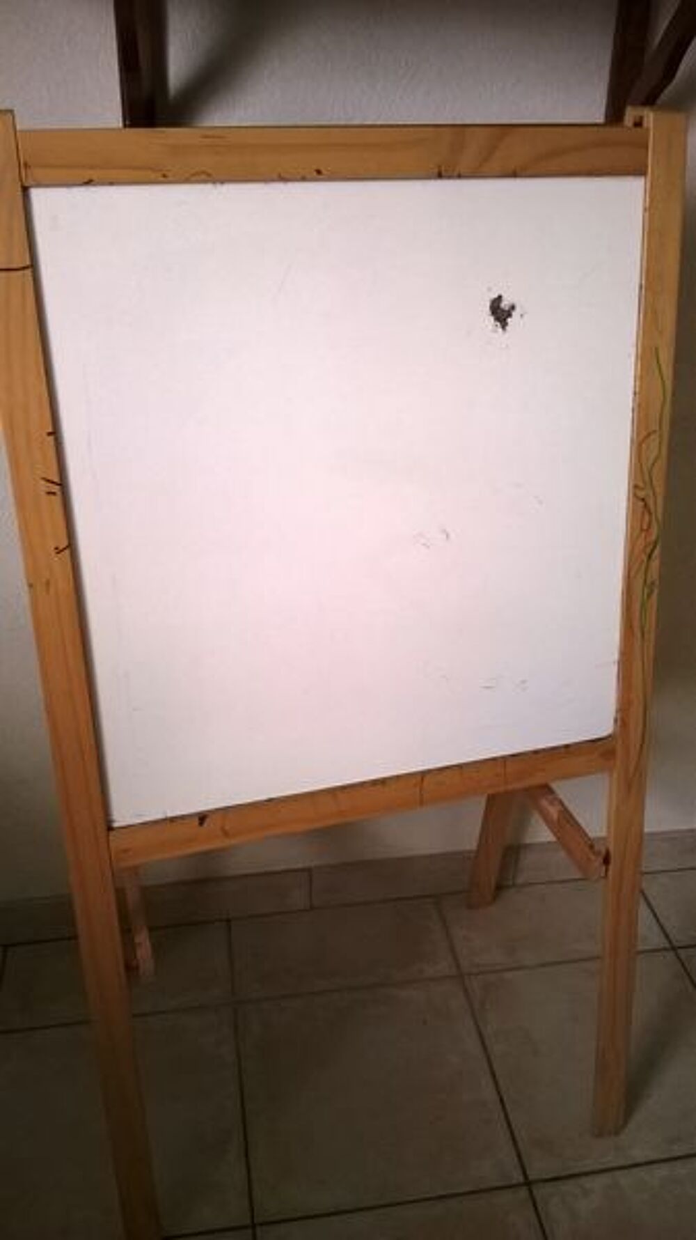 Tableau double face sur chevalet pour enfant ik&eacute;a Mobilier enfants
