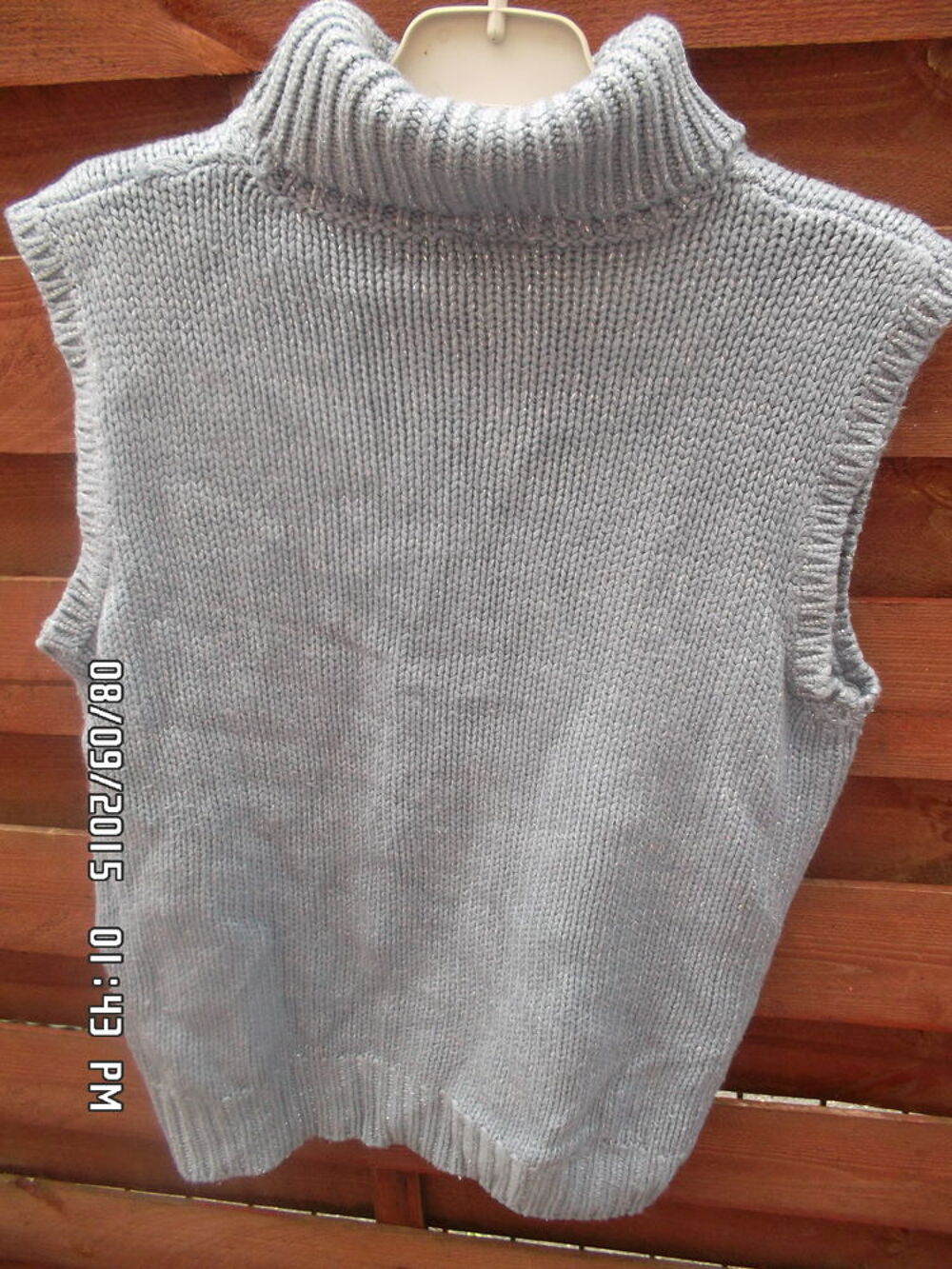 PULL DEBARDEUR GRIS T.14 A*JUSTE 2E*KIKI60230 Vêtements enfants