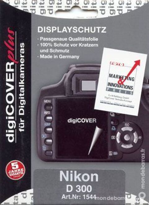 Film de protection neuf pour écran de NIKON D300 5 Joué-lès-Tours (37)