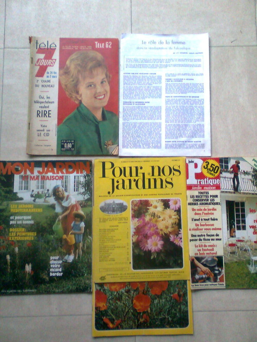 magazines anciens, maison, jardins...zoe13500 Livres et BD