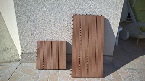 DALLES DE JARDIN PVC OCRE ORANGE A LAMES 33 Sainte-Marie-de-R� (17)