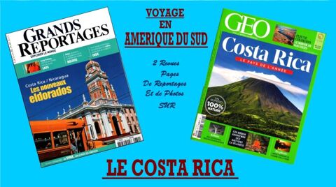 COSTA RICA - géo - TOURISME / prixportcompris 10 Paris 10 (75)