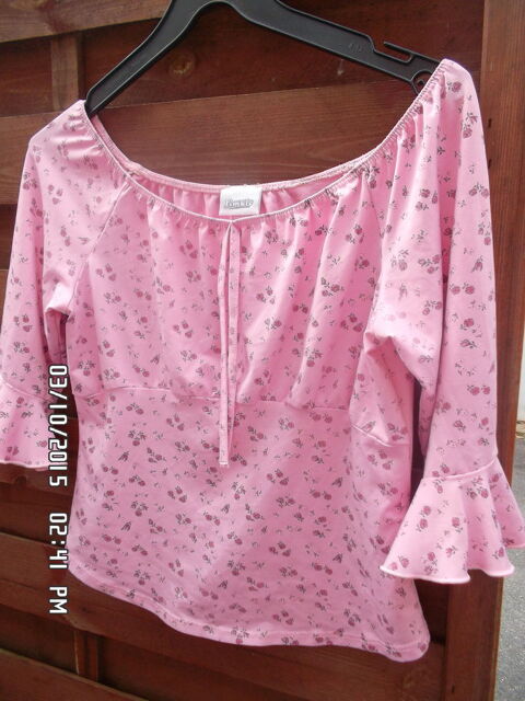 HAUT ROSE FLEURS PIMKIE*JUSTE 2E*KIKI60230 2 Chambly (60)