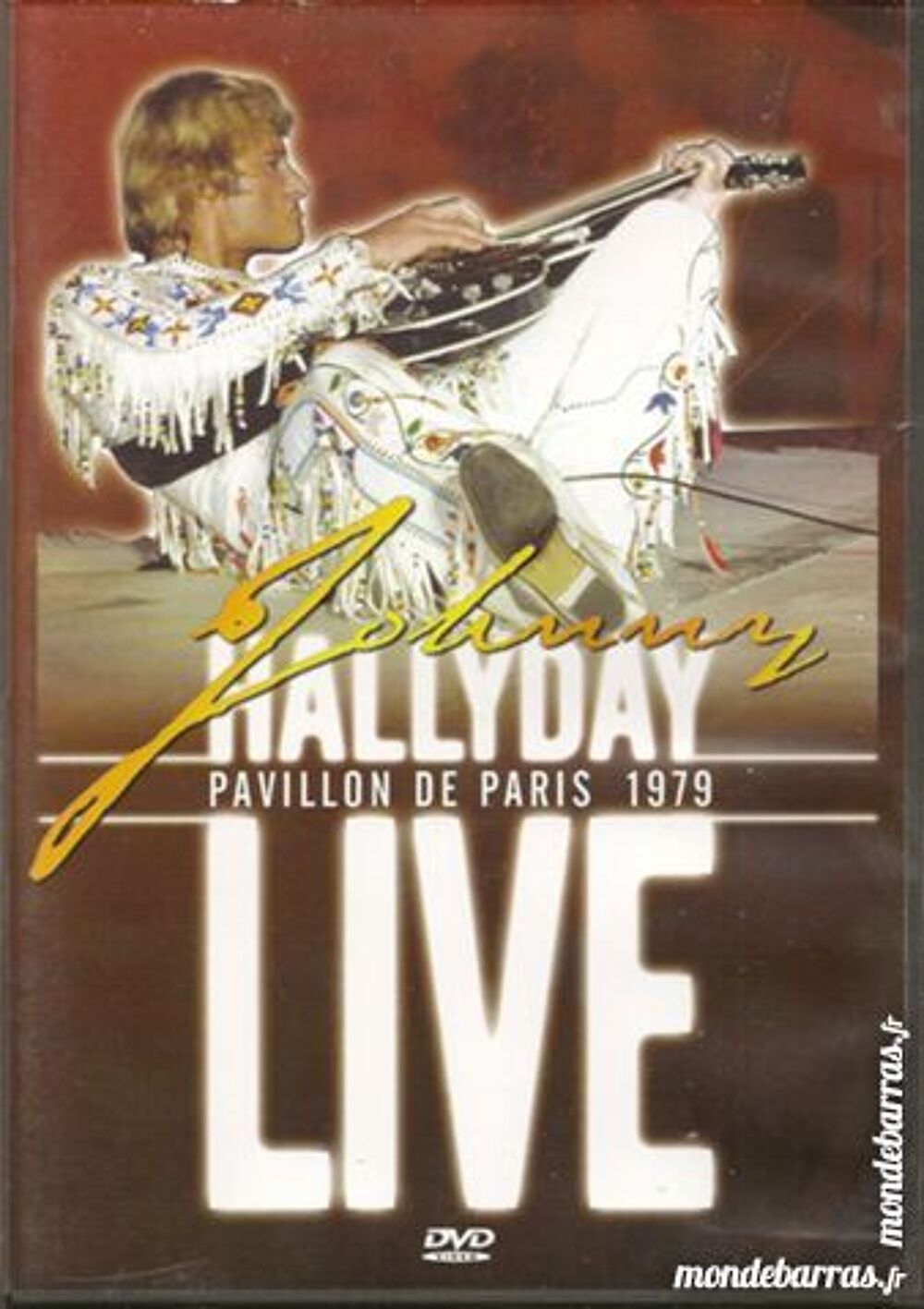 Johnny Hallyday Pavillon de Paris 1979 DVD et blu-ray
