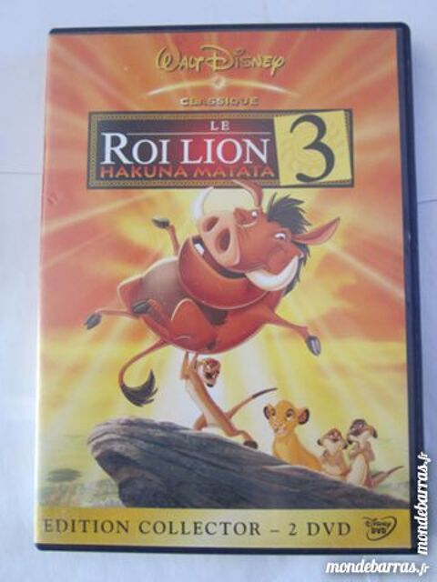 DVD LE ROI LION 3 - COLLECTOR 2 DVD 5 Brest (29)