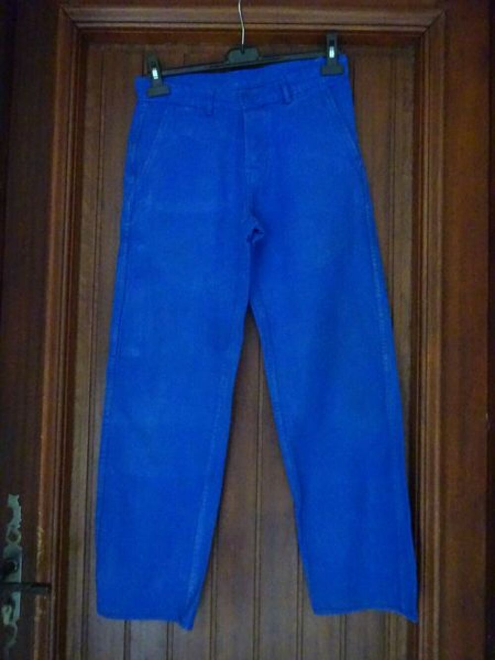 Pantalon bleu de online travail