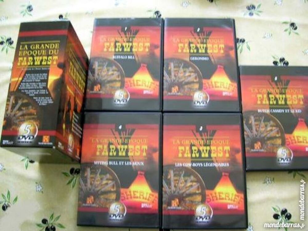 COFFRET DVD LA GRANDE EPOQUE DU FARWEST 5 DVD DVD et blu-ray