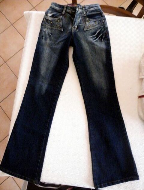 jean 14 ans fille neuf brode sur les poches 7 Viriat (01)