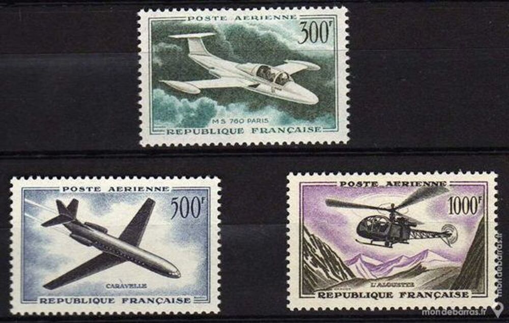 Timbres France NEUFS** P.A. N&deg; 35 &agrave; 37 NEUFS ** 