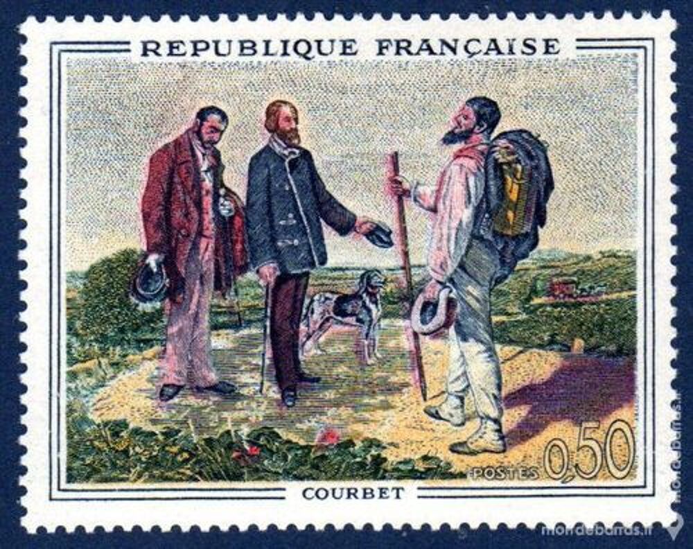 N&deg; 1363 Timbre France NEUF** " TABLEAUX " An 1962 