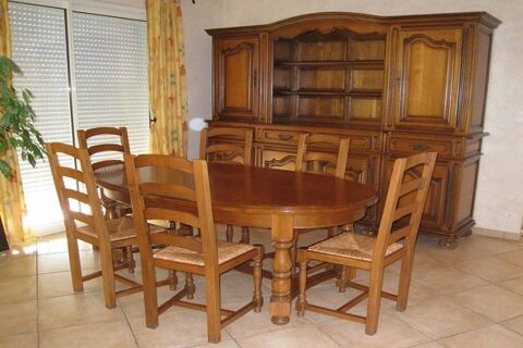 Salle  manger chne massif 1200 Bozouls (12)