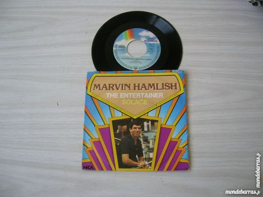 45 TOURS MARVIN HAMLISH The entertainer CD et vinyles