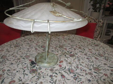 suspension opaline et mtal patin vert 10 Velleron (84)