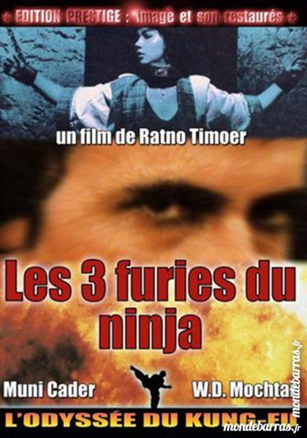 Dvd: Les 3 furies du ninja (62) DVD et blu-ray