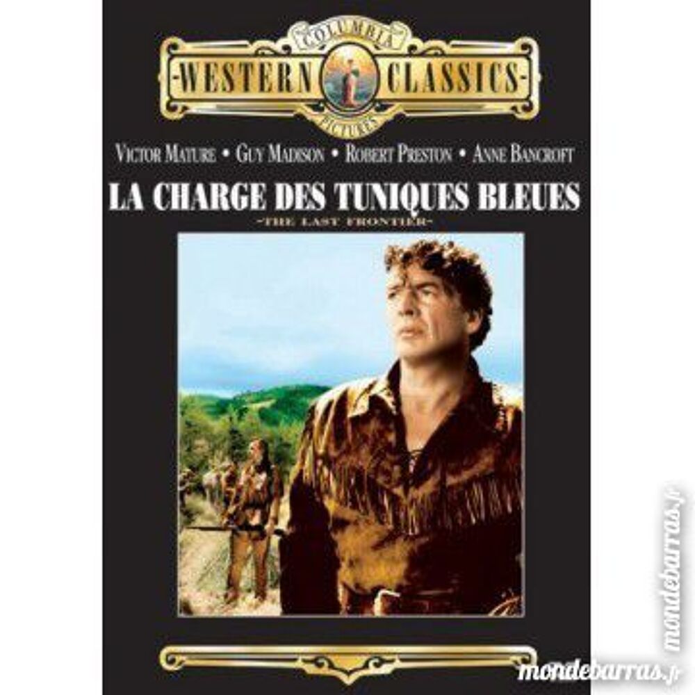 DVD LA CHARGES DES TUNIQUES BLEUES - Western DVD et blu-ray