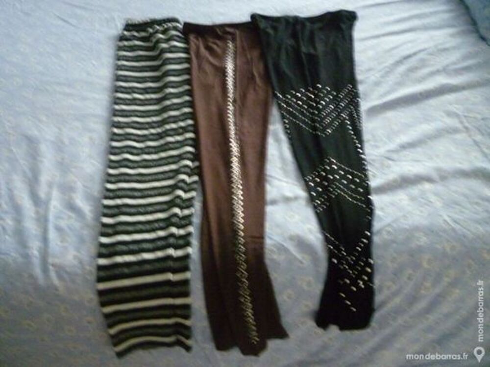3 leggings Vêtements