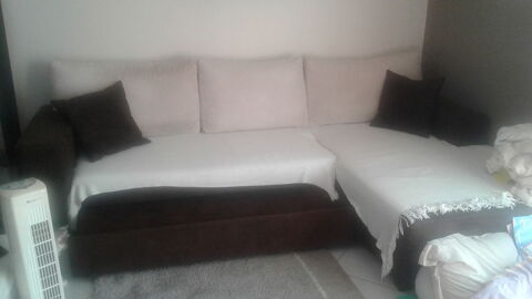 Canap angle cru et chocolat 200 Boulay-Moselle (57)