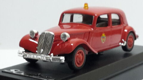 Citroën 15 CV Pompiers 1952 18 Follainville-Dennemont (78)