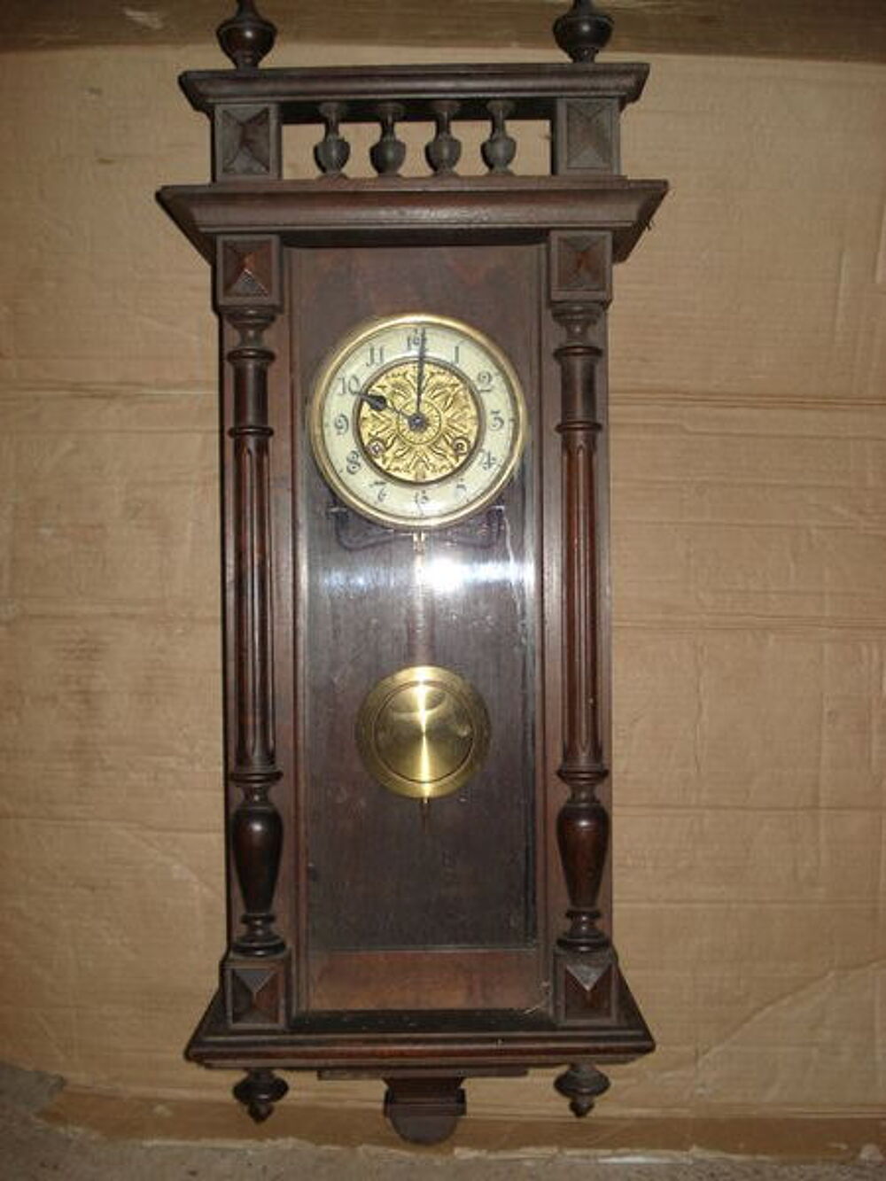 Pendule murale bois Meubles