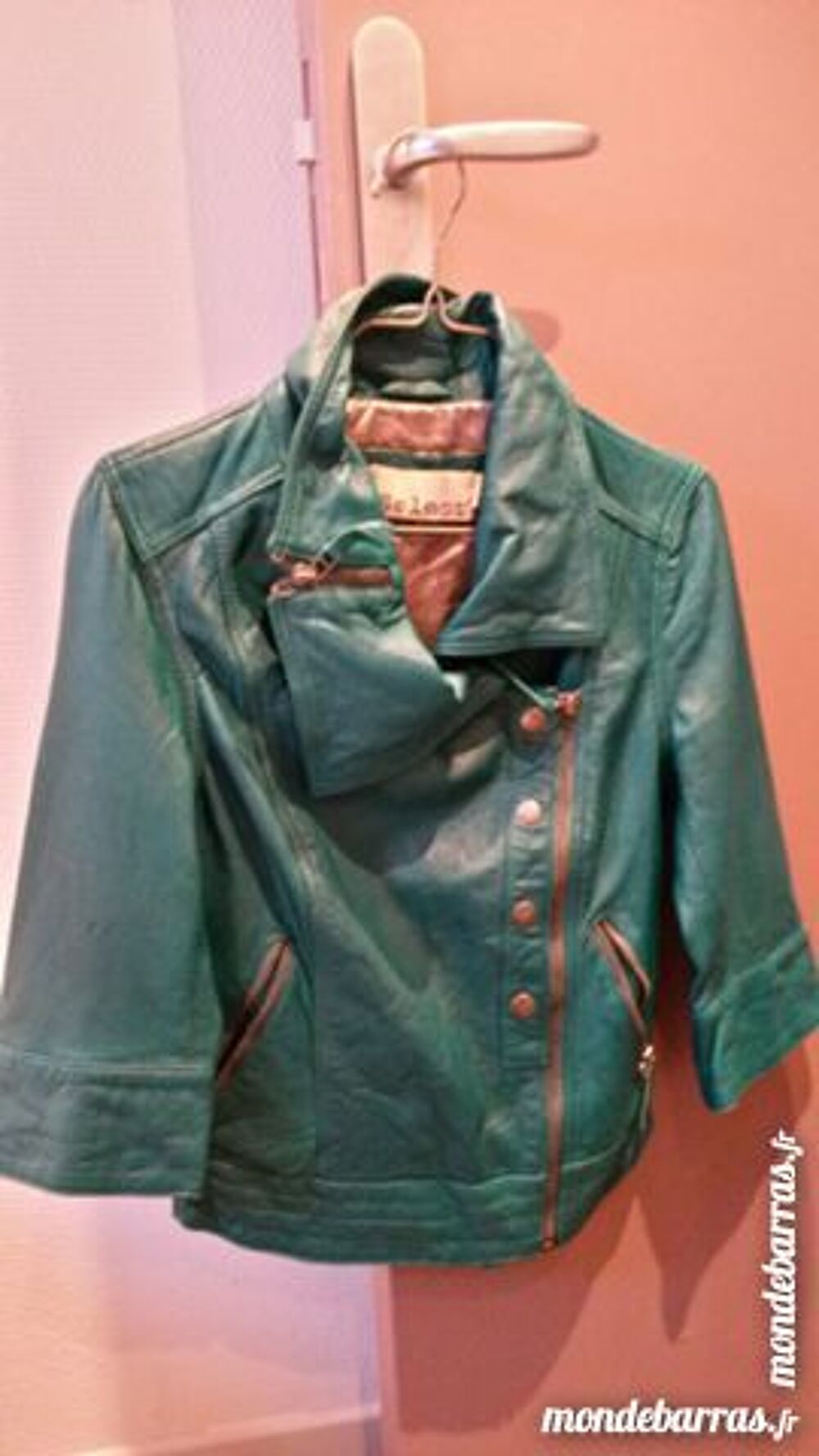 Veste en cuir Vêtements