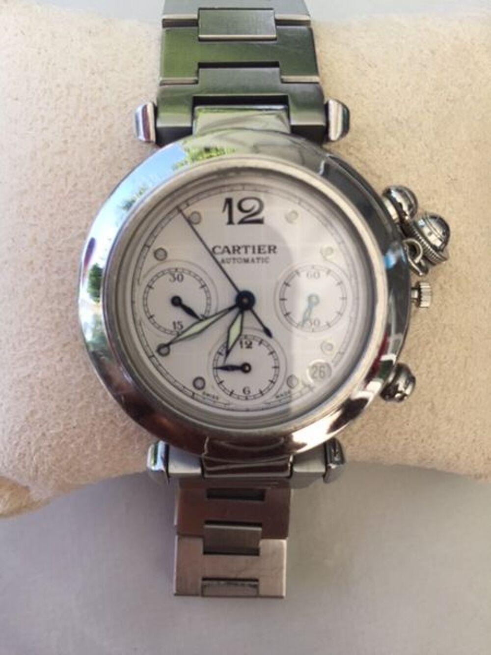 CARTIER PASHA CHRONO CC Bijoux et montres
