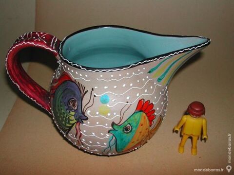 Ancien pichet carafe cramique vintage annes 50 20 Dunkerque (59)
