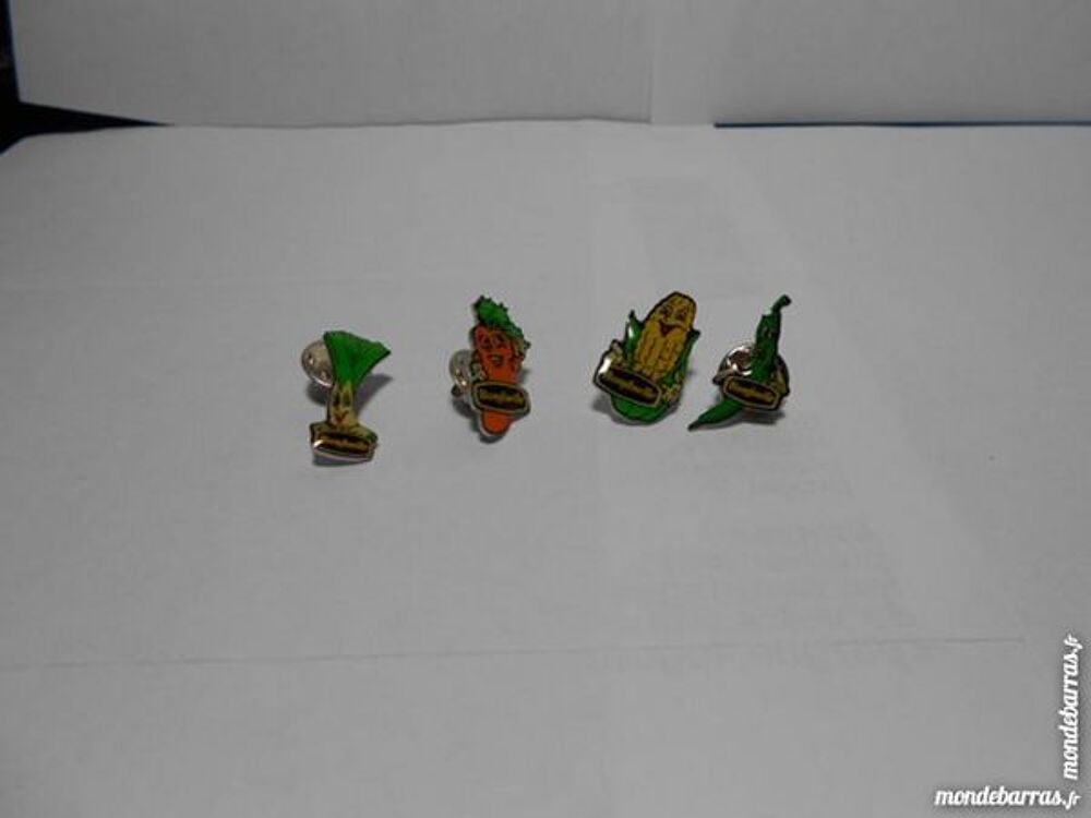 LOT DE 4 PIN'S BONDUELLE 