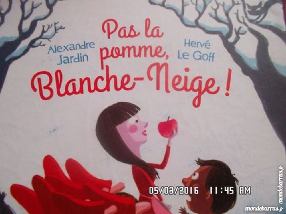"""PAS LA POMME, BLANCHE-NEIGE !" Jeux / jouets