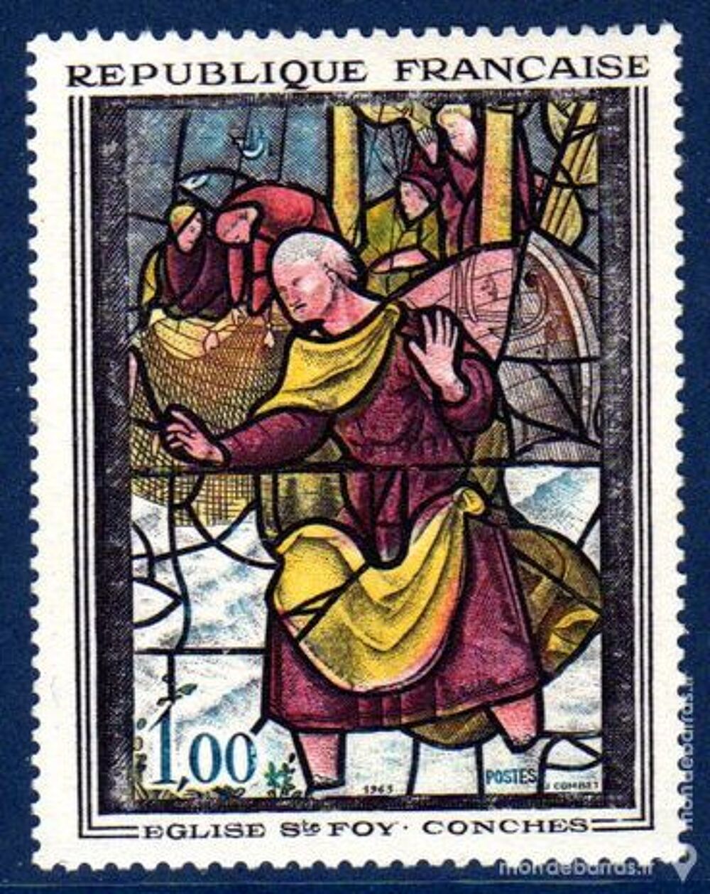 N&deg; 1377 Timbre France NEUF** " TABLEAUX " An 1963 