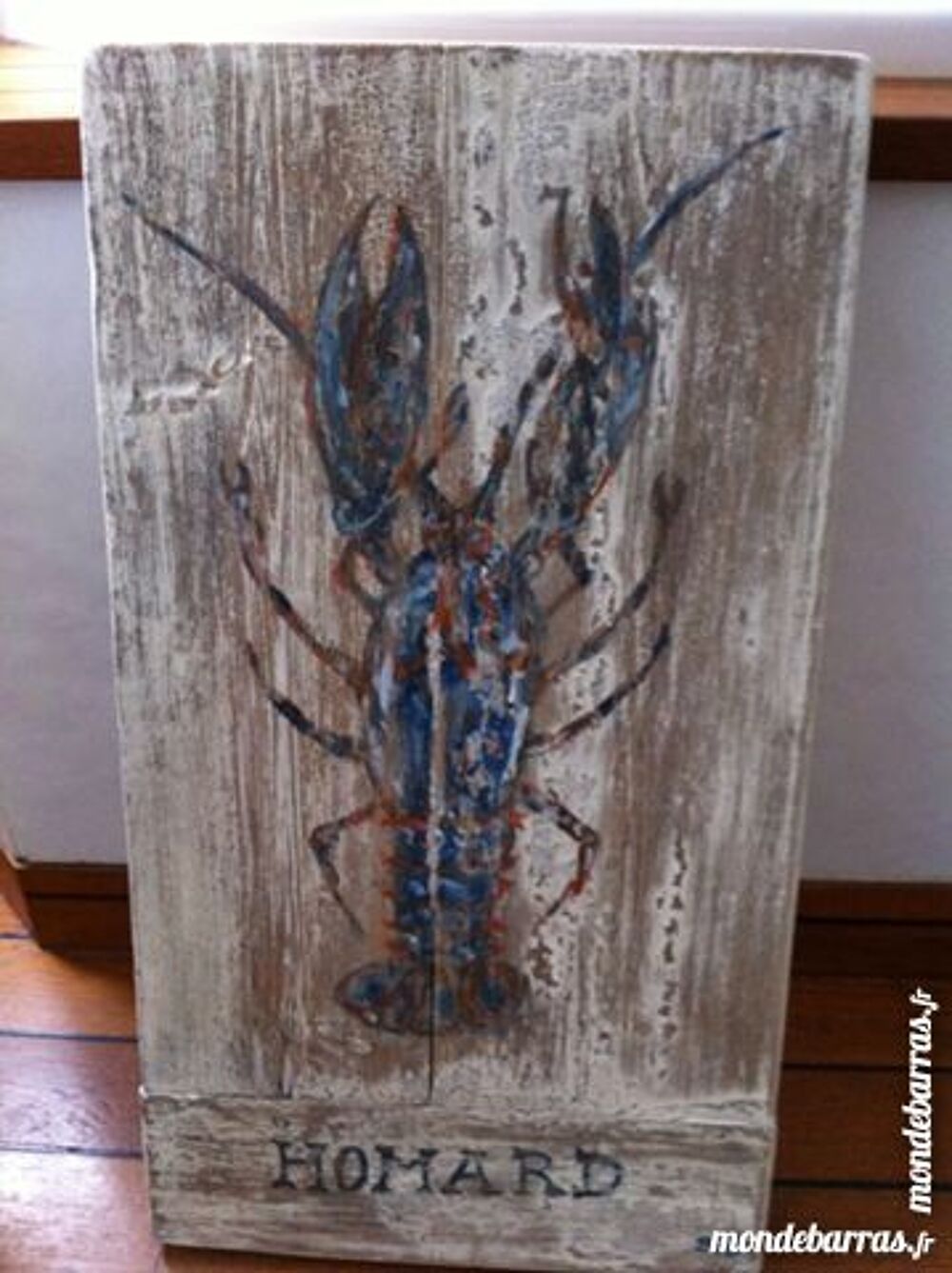 Peinture sur bois sur commande Décoration