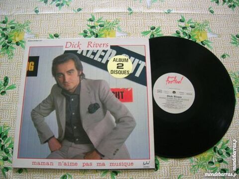 DOUBLE 33 TOURS DICK RIVERS Maman n'aime pas ma musique 27 Nantes (44)