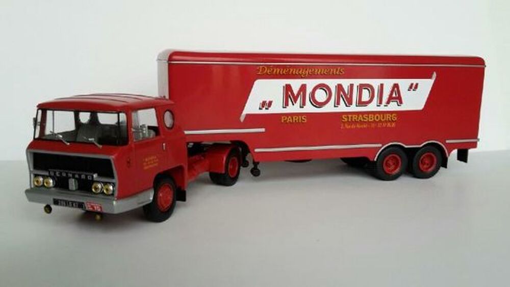 Bernard TDA 160/35 + semi-remorque MONDIA 