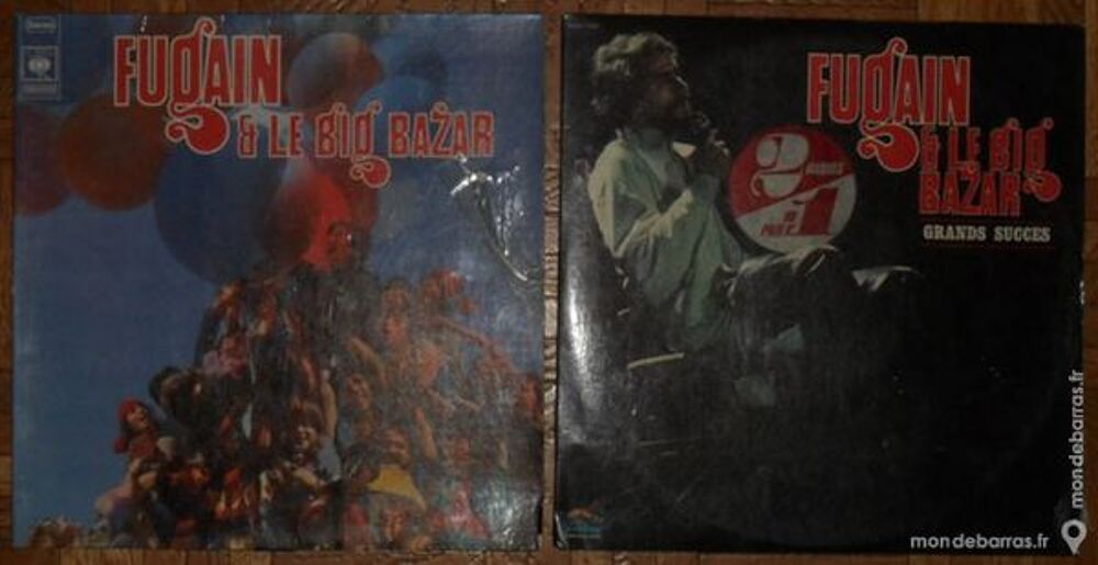 2 Albums vinyl 33 tours de Michel FUGAIN CD et vinyles