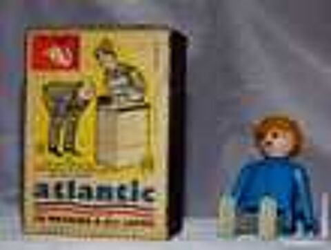 Grande boite d'allumettes ATLANTIC 1960 vintage Bourse des collections