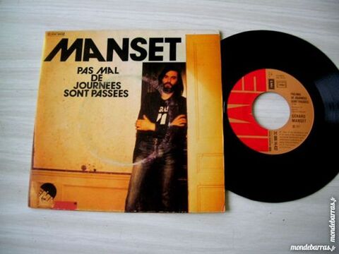 45 TOURS GERARD MANSET Pas mal de journ�es 12 Nantes (44)