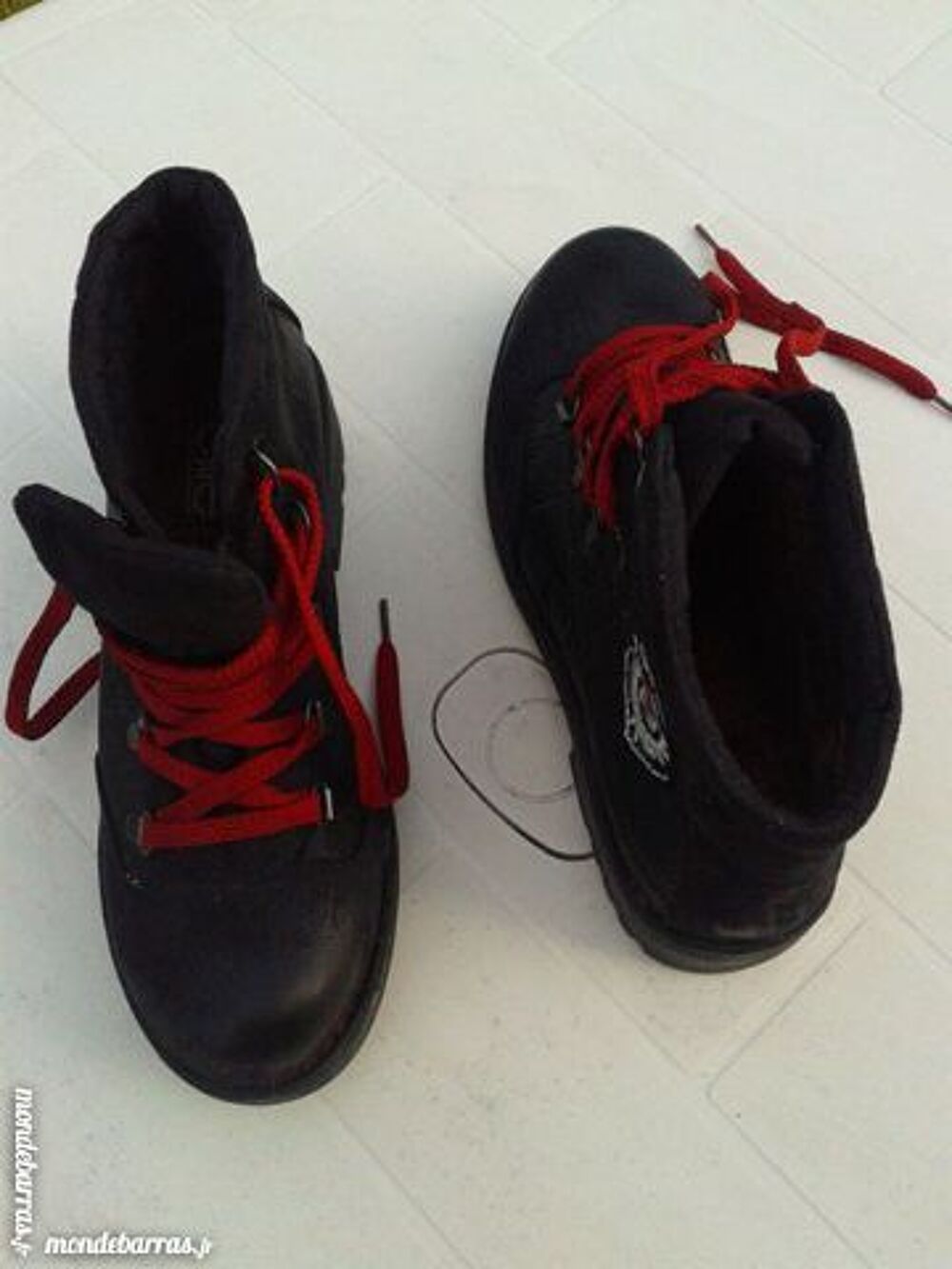 Bottines Fille &laquo;Elite&raquo; Pointure 37 Noires Chaussures