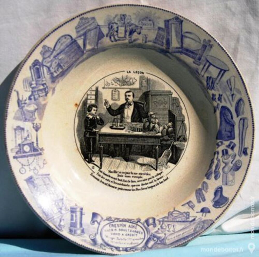 ASSIETTE DICTON Décoration