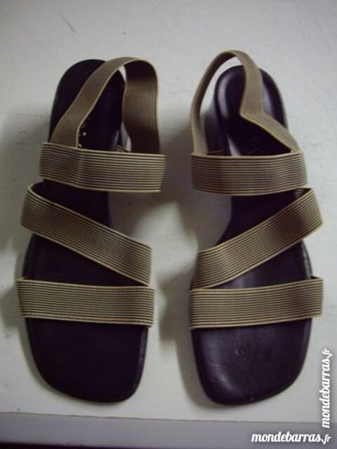 Sandales � talons Brun Ray� pointure 37 4 Bouxwiller (67)