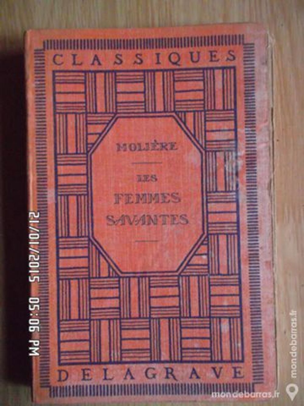 LES FEMMES SAVANTES*JUSTE 3E*KIKI60230 Livres et BD