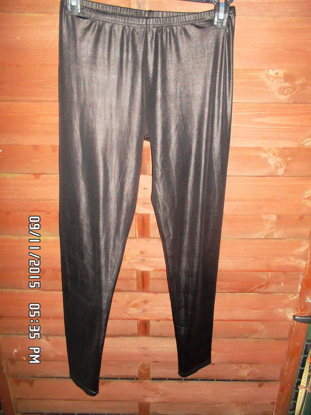 LEGGING NOIR BRILLANT*JUSTE 3E*KIKI60230 Vêtements