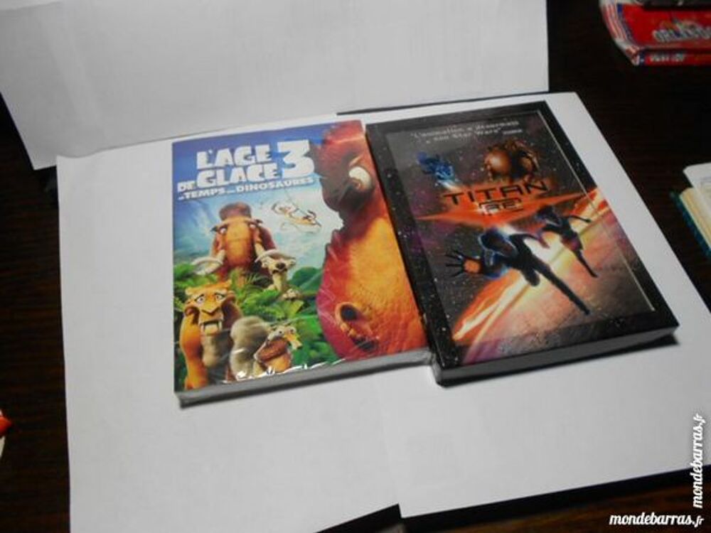 2 DVD AGE DE GLACE 3 ET TITAN A E DVD et blu-ray